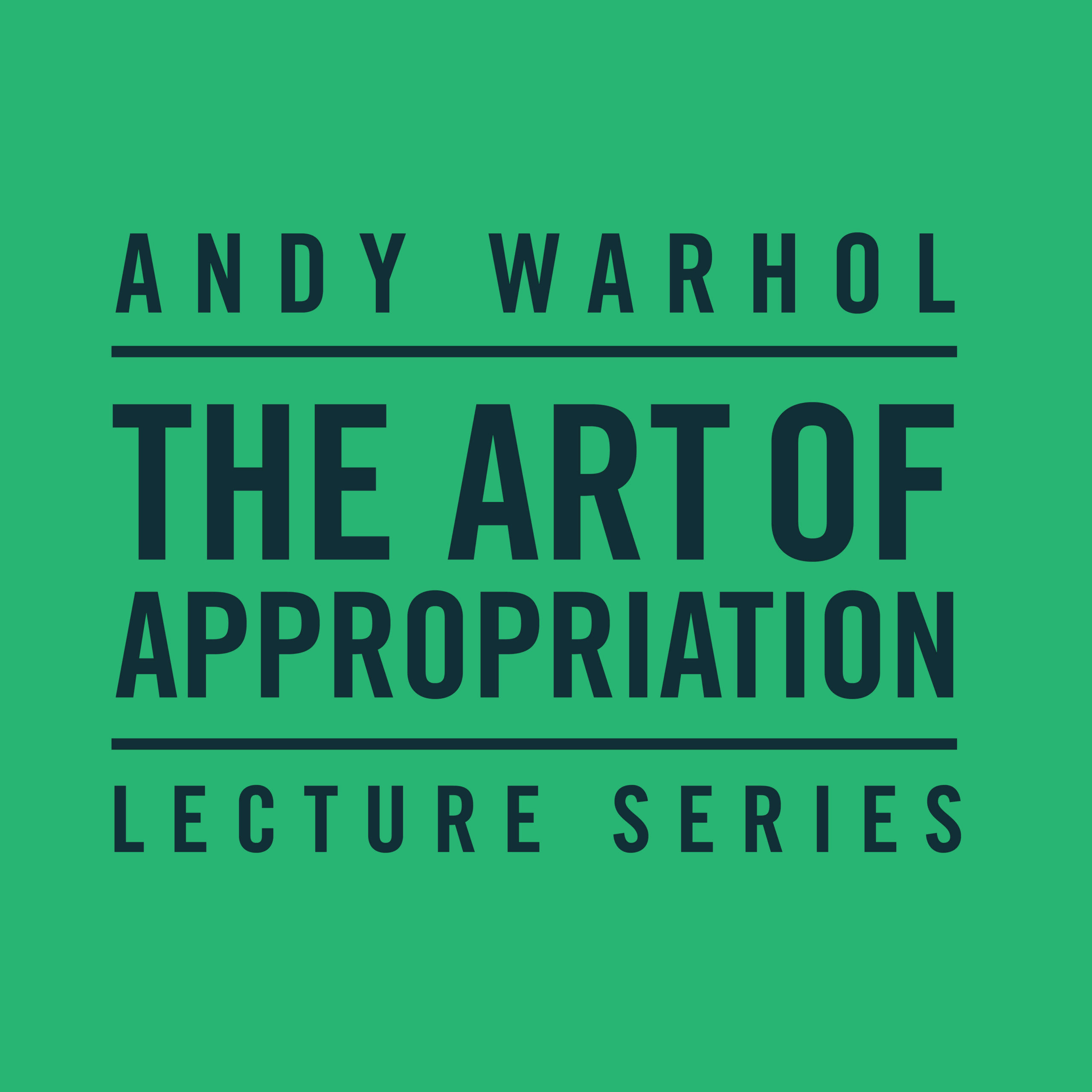 LMFA Exhibit Warhol Lecture Series
