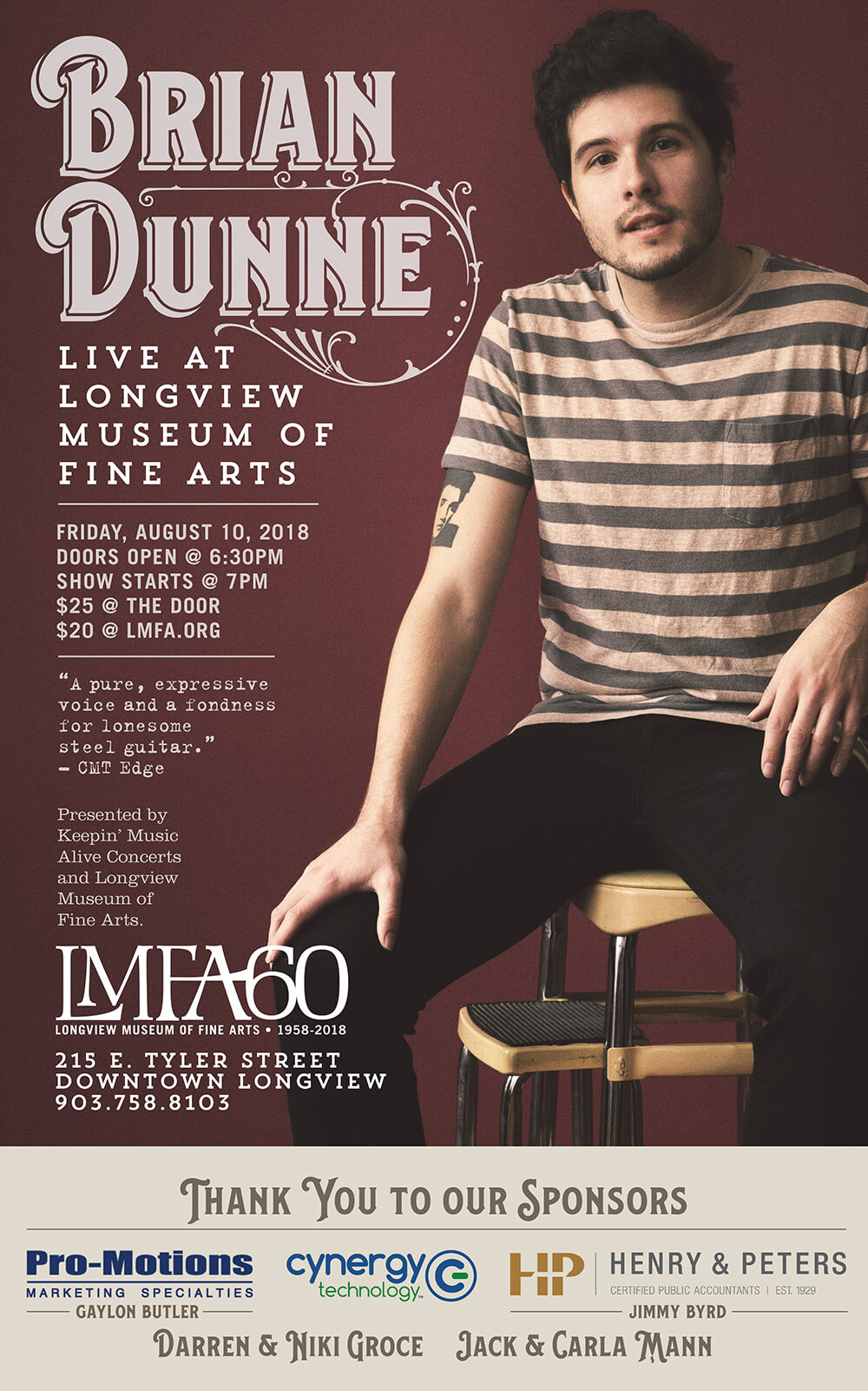 Brian Dunne Poster