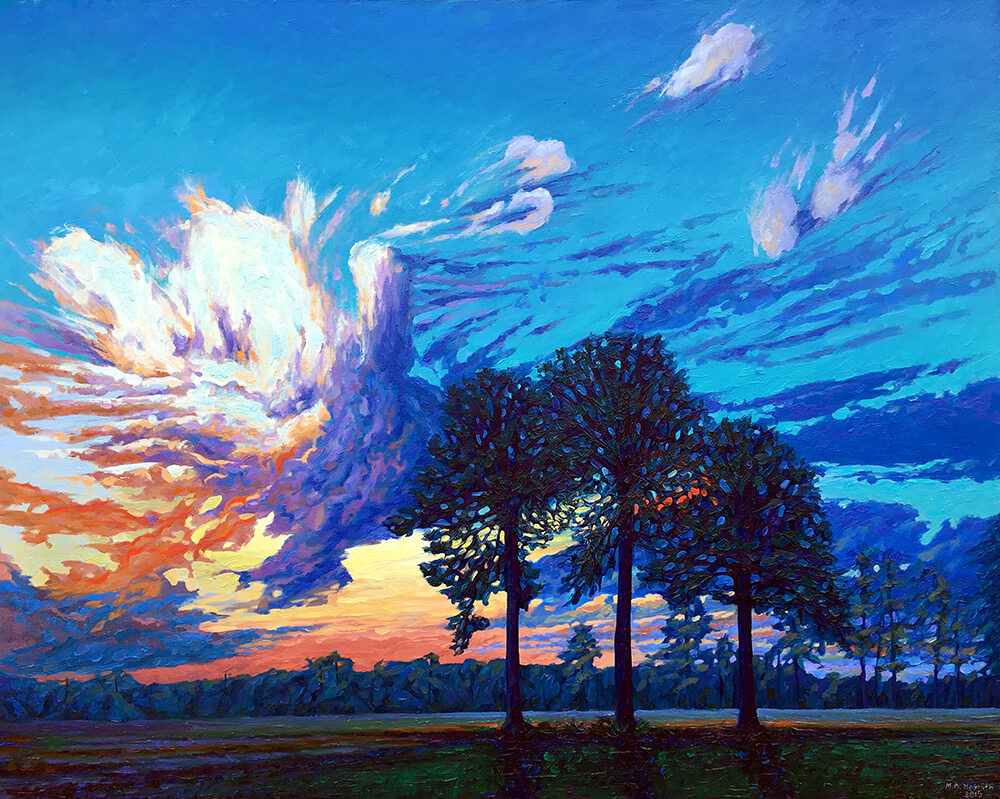 Mark Nesmith_The Three Graces_Oil on Canvas_48x60_2015